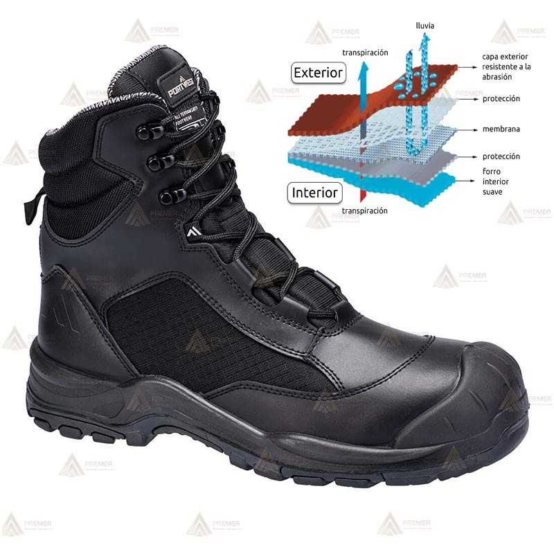 Botas táctica de piel y cordura O7S SR FO SC HRO