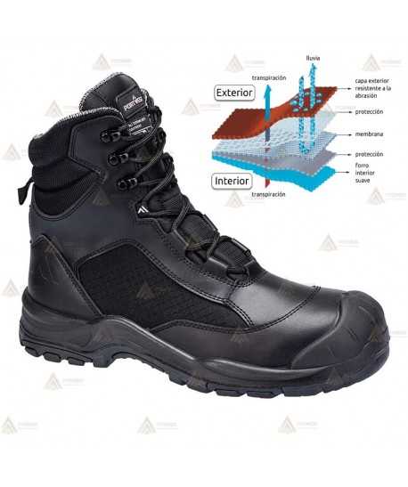 Botas táctica de piel y cordura O7S SR FO SC HRO
