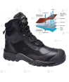 Botas táctica de piel y cordura O7S SR FO SC HRO