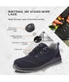 Botas de seguridad ESD y no metálicas S3S ESD SR FO