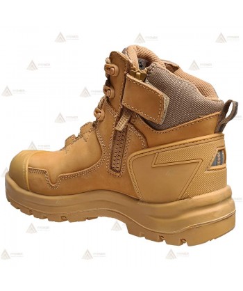 Botas de seguridad de piel nobuck  S3S con cremallera