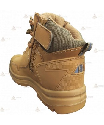 Botas de seguridad de piel nobuck  S3S con cremallera