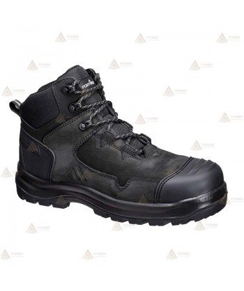 Botas de seguridad de piel nobuck  S3S con cremallera