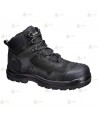 Botas de seguridad de piel nobuck  S3S con cremallera