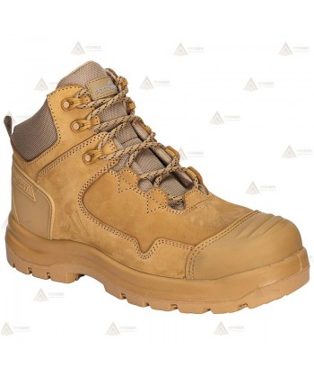 Botas de seguridad de piel nobuck  S3S con cremallera