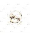 Grillete cadena níquel de doble cerradura TCH 802