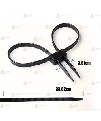 Bridas autoblocantes FlexiCuffs Pro de nailon de doble extremo
