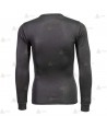Camiseta térmica económica con tejido transpirable -Unisex- color negro