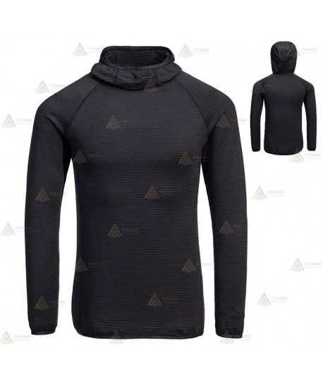 Camiseta térmica con capucha y tejido transpirable -Unisex-