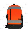 Mochila porta equipaciones en naranja alta visibilidad  (25 Litros)