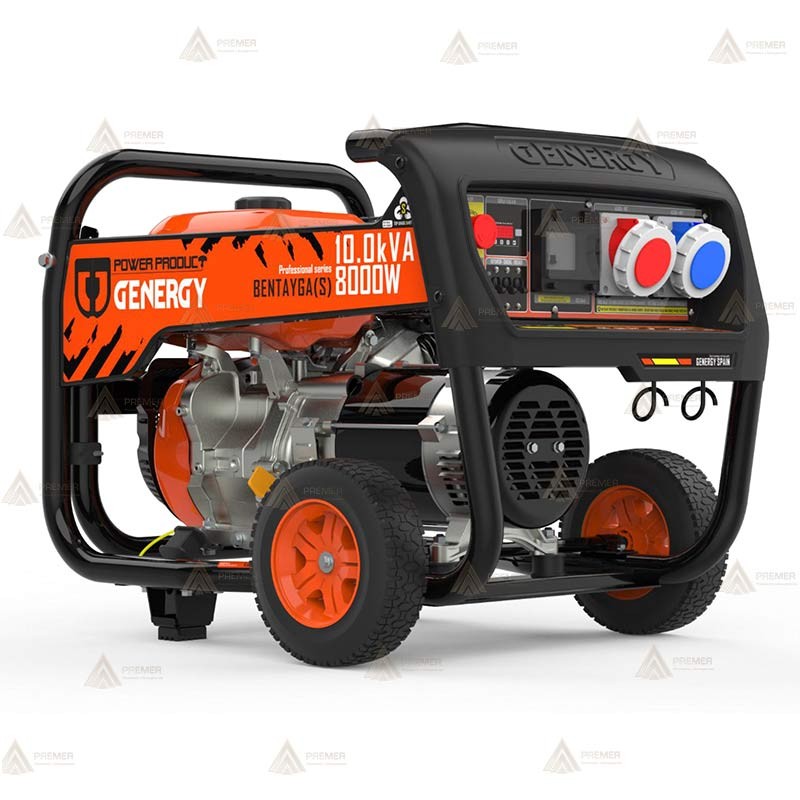 Generador trifásico a gasolina de 8.000W (10 KVA) BENTAYGA-S