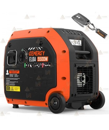 Generador Inverter insonorizado a gasolina de 5.500W con control remoto