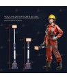 Torre telescópica portátil de iluminación led (4.000 lúmenes)