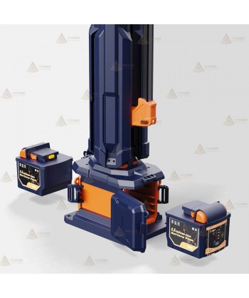 Torre telescópica portátil de iluminación led (14.000 lúmenes)