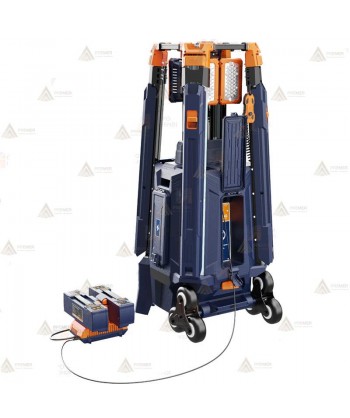 Torre telescópica portátil de iluminación led (33.000 lúmenes)