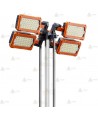 Torre telescópica portátil de iluminación led (33.000 lúmenes)