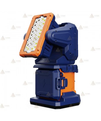 Foco de iluminación portátil led con control remoto (12.000 lúmenes)