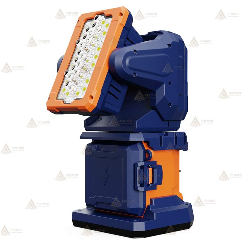 Foco de iluminación portátil led con control remoto  (12.000 lúmenes)