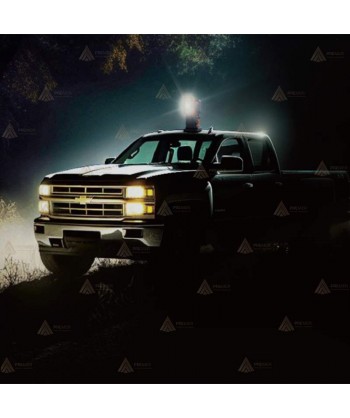 Foco de iluminación portátil led con control remoto  (12.000 lúmenes)