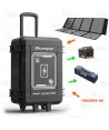 Panel solar plegable y portátil FS8-200 para maletas de carga TKC-9H