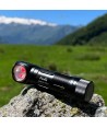 Frontal HM61R V2.0 con luz roja y blanca (1600 lúmenes)