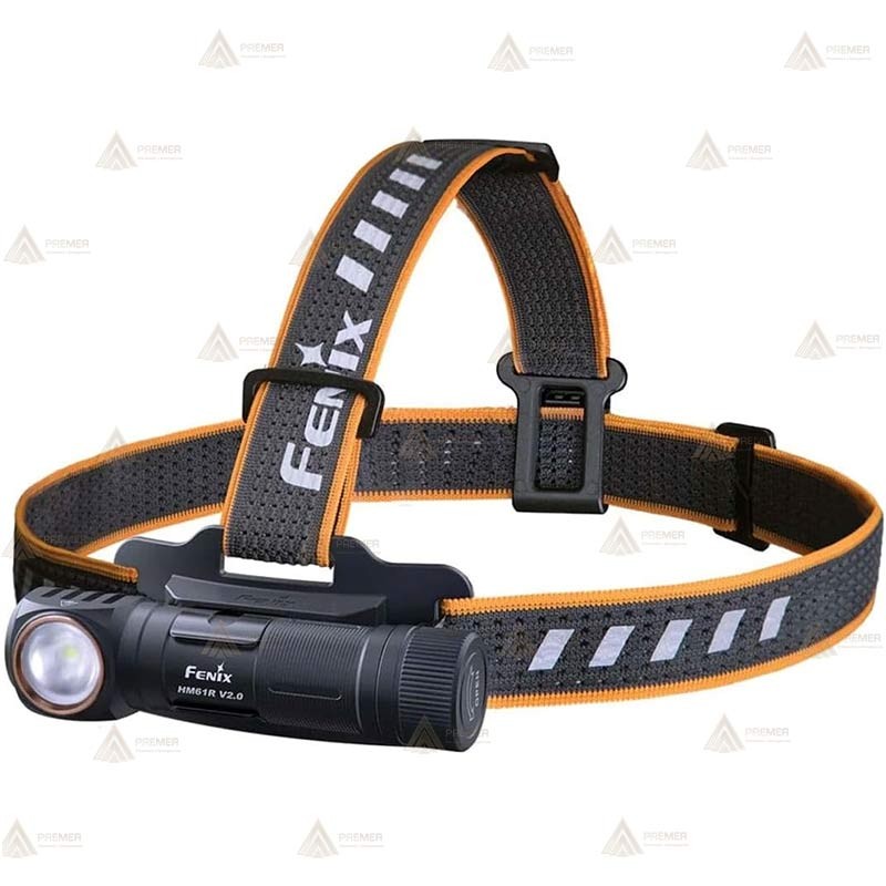 Frontal HM61R V2.0 con luz roja y blanca (1600 lúmenes)