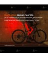 Luz trasera para bicicleta Fenix BC06R (90 lúmenes)
