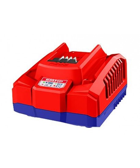 Cargador Inteligente rápido EMTOP  EFCR20411E para baterías de 20V y 4A