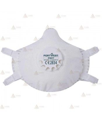 Mascarilla dolomita reutilizable con válvula tipo FFP3 R D (5 unid.)