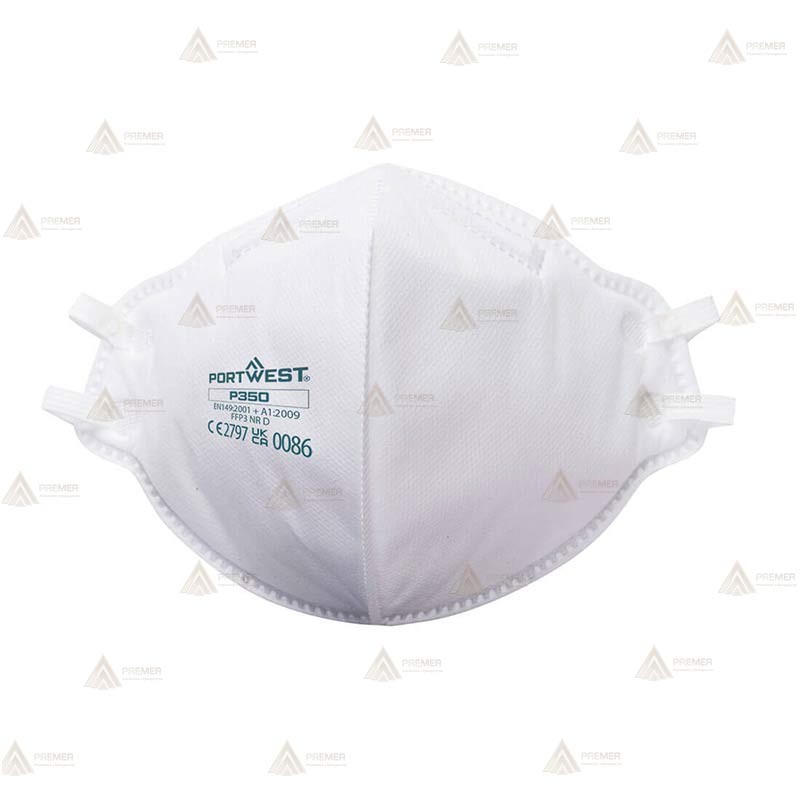 Mascarilla dolomita plegable tipo FFP3 NR D