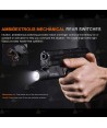Linterna táctica para arma con 1200 lúmenes para policía