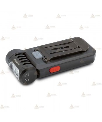 Linterna con cabezal giratorio y luz ultravioleta - 150 lúmenes
