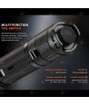 Linterna táctica recargable USB Fenix PD32R (1.400 lúmenes)