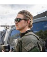 Gafas balísticas ahumadas y polarizadas para protección solar Altus de Bollé
