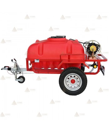 Remolque contra incendios con motobomba 71 L/min y 40 Bar.