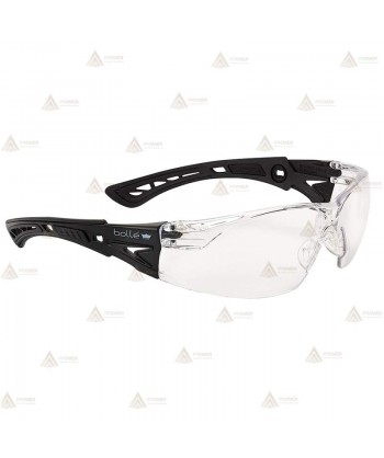 Gafas balísticas incoloras RUSH+ BSSI de Bollé para protección solar