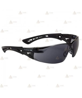 Gafas balísticas ahumadas RUSH+ BSSI de Bollé para protección solar