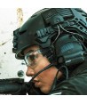 Gafas balísticas incoloras RUSH+ BSSI de Bollé tamaño reducido