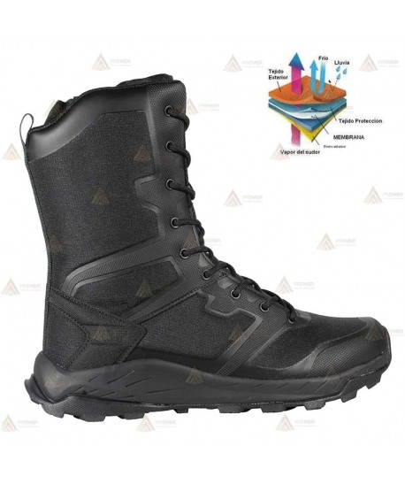 Bota Magnum MEGA TACTICAL HI PLUS  WATERPROOF para policía