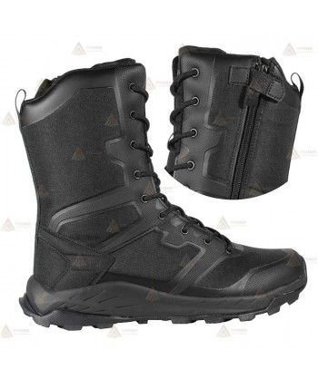 Bota Magnum MEGA TACTICAL HI PLUS SIDE ZIP de caña alta para policía