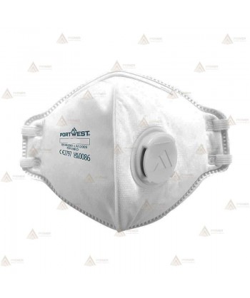 Mascarilla dolomita plegable y con válvula tipo  FFP3 NR D (3 unidades)