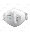 Mascarilla dolomita plegable y con válvula tipo  FFP3 NR D (3 unidades)