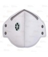 Mascarilla dolomita plegable y con válvula tipo  FFP2 NR D