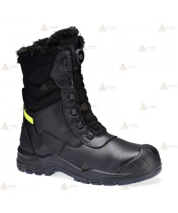 Botas táctica de piel y cordura con cordones de acero S3L SC HRO CI SR