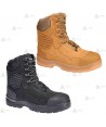 Bota de media caña no metálica con cremallera S3S HRO FO SC HI CI AN LG SR