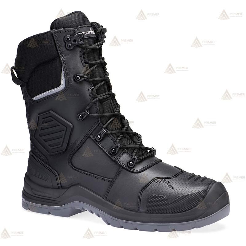 Botas de piel flor y cordura para policía S7L HRO M CI LG SC AN SR FO