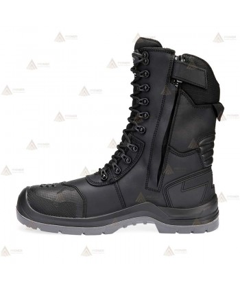 Botas táctica de piel y cordura con cremallera S7L ESD HRO LG FO SC CI SR