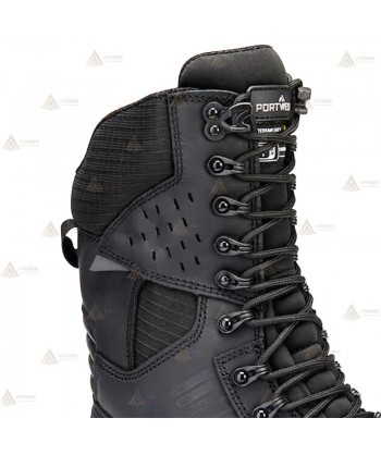 Botas táctica de piel y cordura con cremallera S7L ESD HRO LG FO SC CI SR