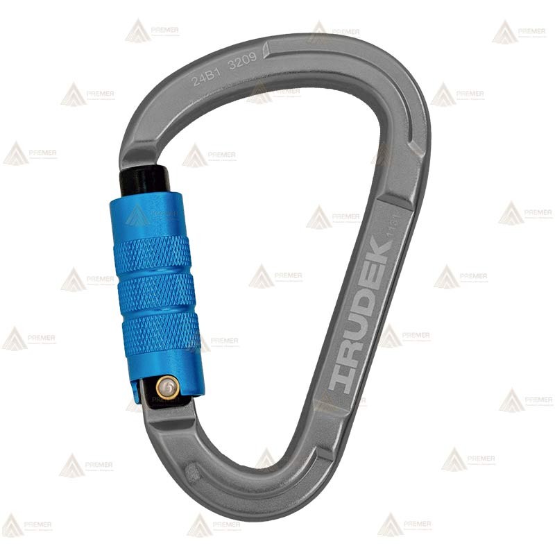 Mosquetón de aluminio cierre automático de doble acción (Twist Lock)  (25kN)