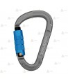 Mosquetón de aluminio cierre automático de doble acción (Twist Lock)  (25kN)
